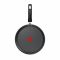 Сковорода для млинція Tefal Expertise, 25см, алюміній, бакеліт, чорний