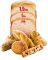 Хлебопечка Tefal Bread of the World 1600Вт, программ-19, макс.вес -1,5кг, форма-квадрат, пластик, черный