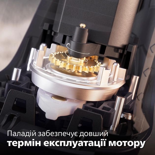 Бритва електр. Philips Series 5000 роторная, 9Вт,  бритв.головок-3, Li-Ion, сух.+влажн., триммер, серый