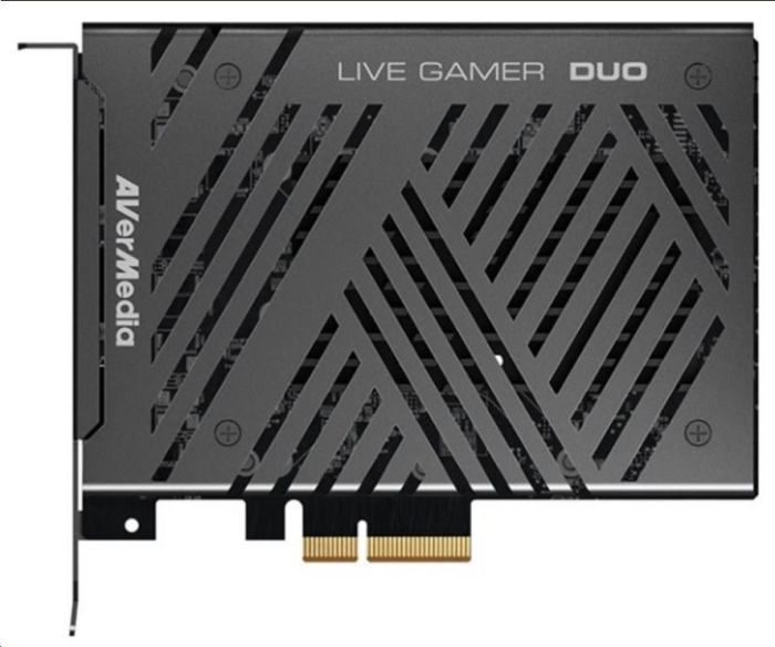 Карта захоплення відео AVerMedia GC570D DUO, 2160p60(pass-through) 1080p60(record), чорний