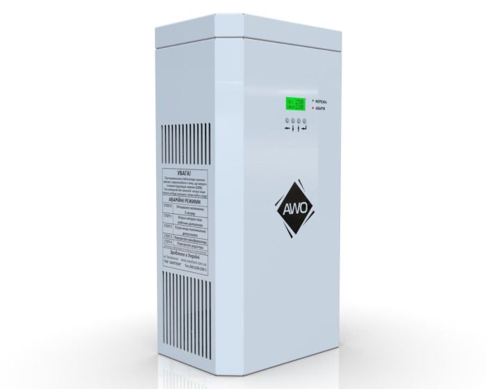 Стабилизатор напряжения Awattom New Silver - 3.5кВт, 1ф