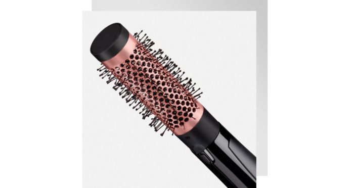 Фен-щітка Babyliss, 1000Вт, 2 режими, іоніз-я, хол. обдув, кераміка, чорний