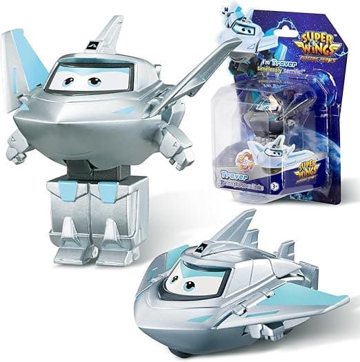 Игровая фигурка-трансформер Super Wings Transform-a-Bots Травер (Traver), 5см