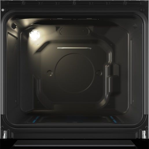 Плита Gorenje газова, 67л, 50x60см, дисплей, IconLed, чавун, білий