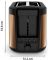 Тостер Tefal Coppertinto 850Вт, разморозка, пластик, бронзовый