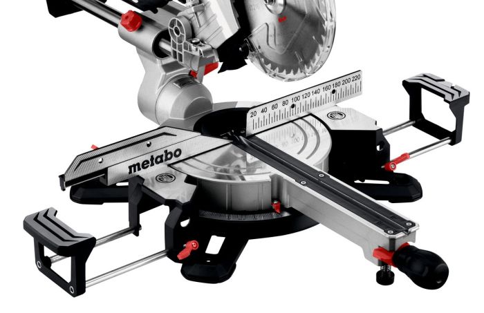Пила торцювальна Metabo KGS 216M з протяжкою 1200Вт диск 215мм 13.4кг