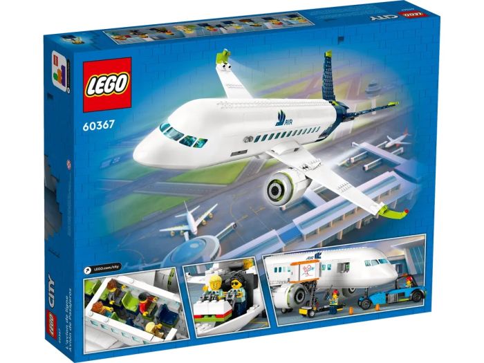 Конструктор LEGO City Пассажирский самолет