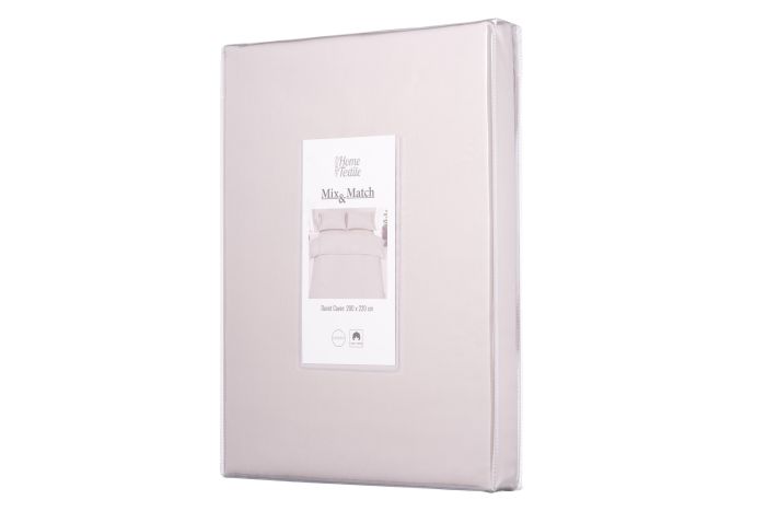 Пододеяльник Ardesto Mix&Match, 160х220см, 100% хлопок, сатин, айвори