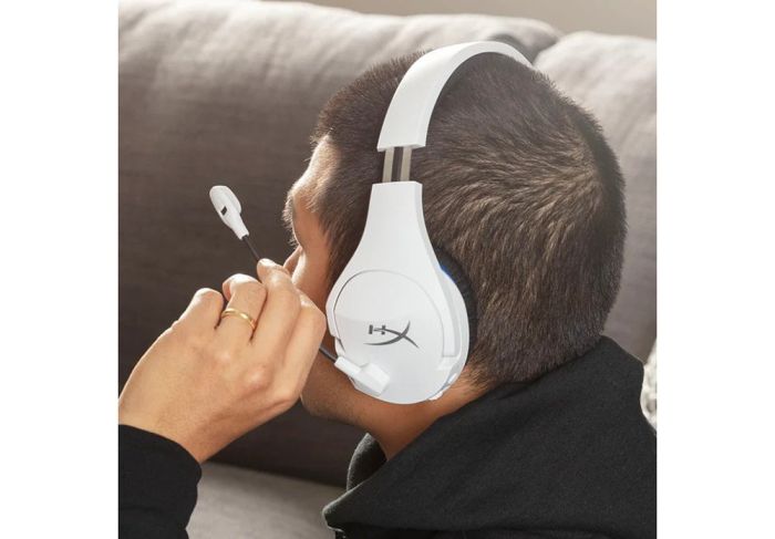 Гарнітура HyperX Cloud Stinger Core PS5/PS4, WL, біло-синій
