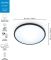Светильник потолочный умный WiZ SuperSlim Ceiling, 16W, 1500lm, 29,2см, 2700-6500K, Wi-Fi, черный