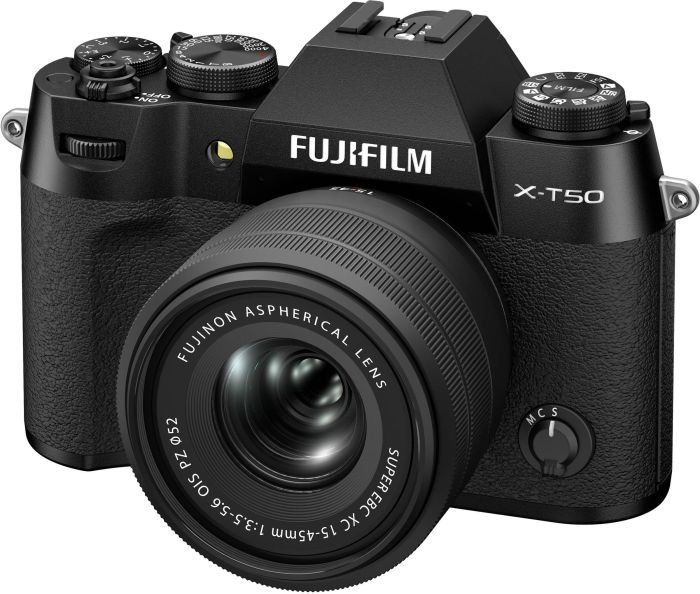 Цифр. фотокамера Fujifilm X-T50 + XC 15-45mm F3.5-5.6 Kit Black