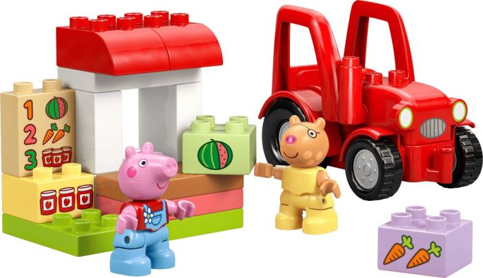 Конструктор LEGO DUPLO Peppa Pig Трактор і ринок