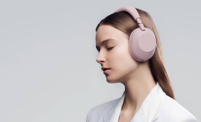 Навушники Over-ear Sony WH-1000XM6 BT 5.3, ANC, Hi-Res, AAC, LDAC, LC3, Wireless, Mic, Рожевий