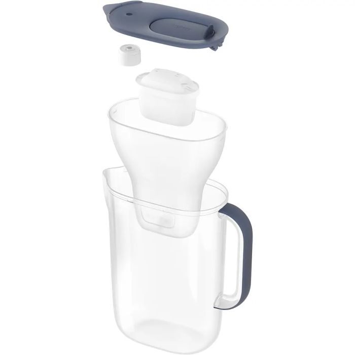 Фільтр-глечик Brita Style Essential XL MXPro 3.6л (2.3л очищеної води) + 3 картриджа сіро-блакитний