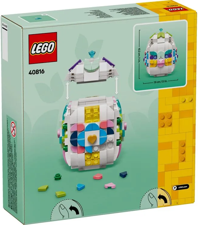 Конструктор LEGO Iconic Декоративное пасхальное яйцо