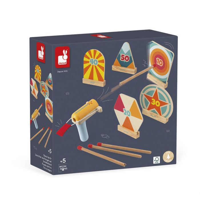Игровой набор Janod Тир деревянный