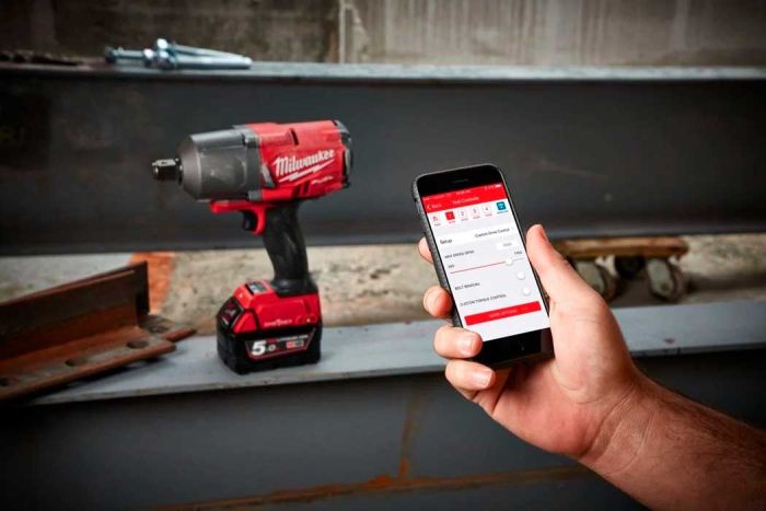 Гайковерт ударный аккумуляторный Milwaukee M18 ONEFHIWF34-502X 18В АКБ 2х5А·час 0-1800об·мин 2034Нм 3/4" ЗП M12-18FC кейс 3.5кг
