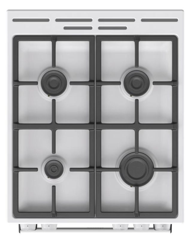 Плита Gorenje газова, 70л, 50x60см, чавун, білий