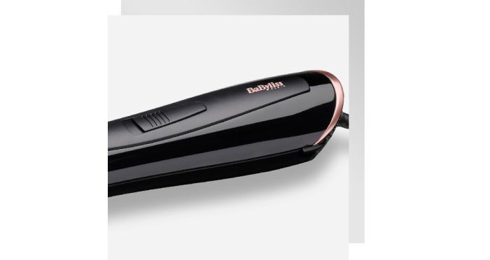Фен-щітка Babyliss, 1000Вт, 2 режими, іоніз-я, хол. обдув, кераміка, чорний
