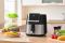 Мультипіч Sencor Vita Fryer, 1600Вт, чаша-6,5л, сенсорне керув., 10 програм, пластик, нерж. сталь-чорний