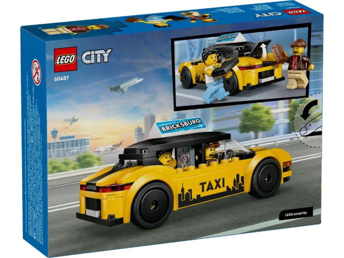 Конструктор LEGO City Жолтое такси