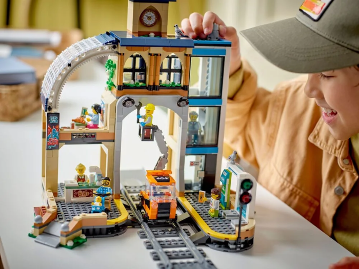 Конструктор LEGO City Центральный железнодорожный вокзал
