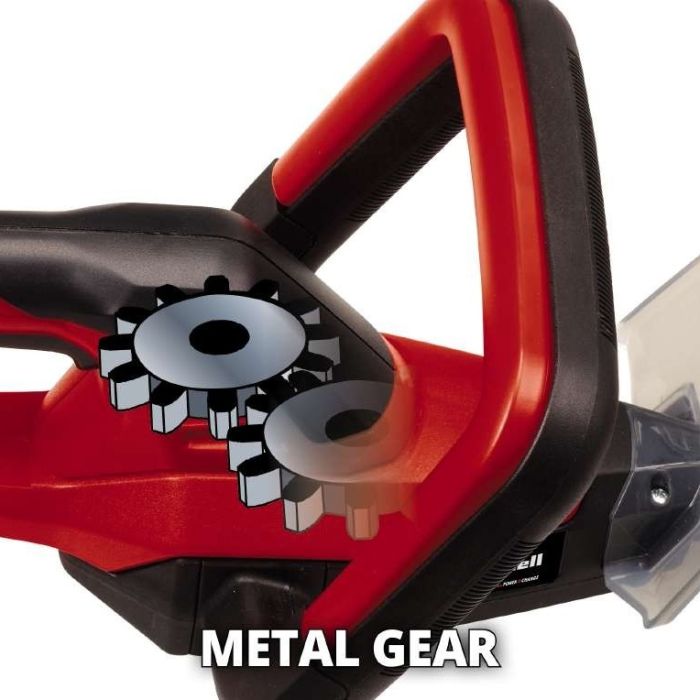 Кущоріз акумуляторний Einhell GE-CH 18/40 Li Kit PXC 18В акб 1х2.5А·год 40см крок різу 13мм 2кг