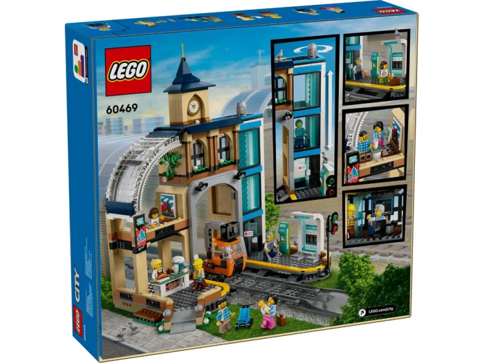 Конструктор LEGO City Центральный железнодорожный вокзал