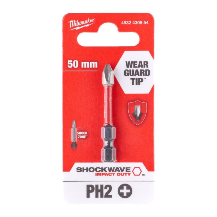 Біта Milwaukee Shockwave, PH2х50мм