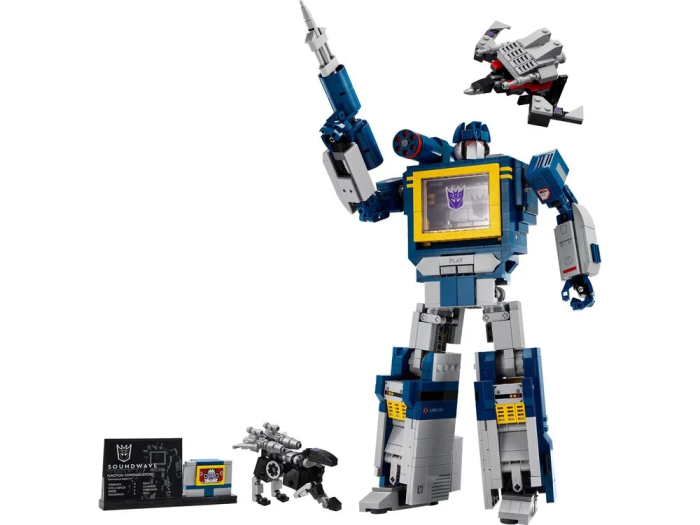 Конструктор LEGO Icons Transformers: Саундвейв