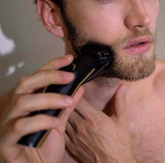 Машинка для стриження  Babyliss, мережа+акум., вібраційний мотор, насадок-1, сталь, чорно-коричневий