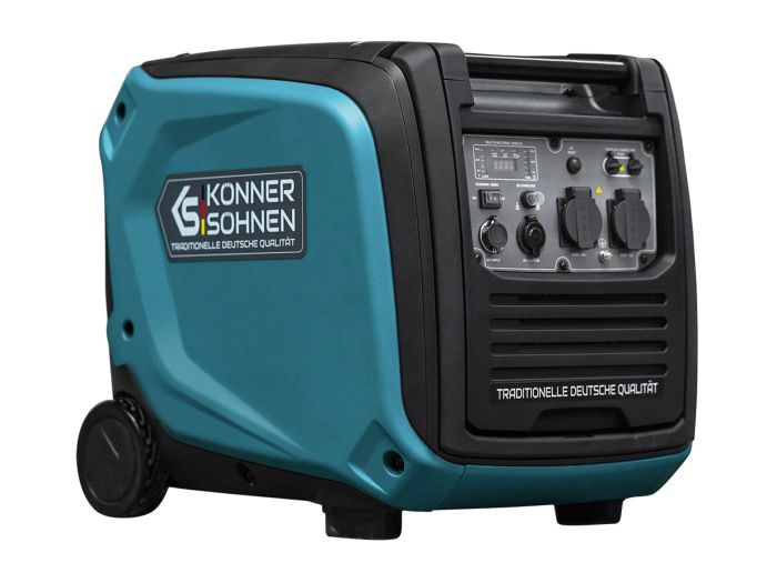 Генератор бензиновий інверторний Konner&Sohnen KS 4000iE S, 230В, 4.0кВт, електростартер, 40кг