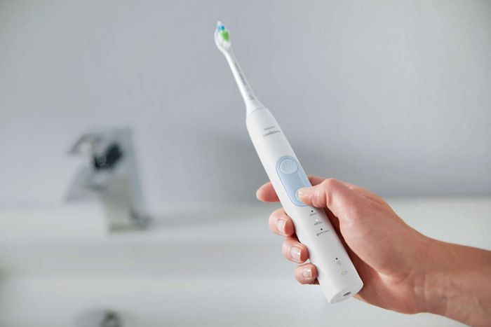 Щетка зубная электр. Philips ProtectiveClean 5100, 62т. колеб/мин, насадок-2, футляр, белый