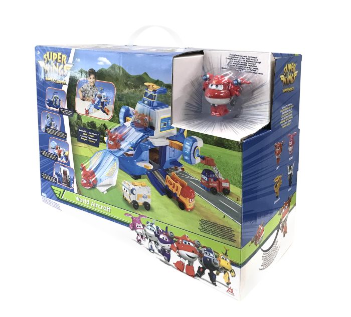 Игровой набор Super Wings Воздушная База, свет, звук