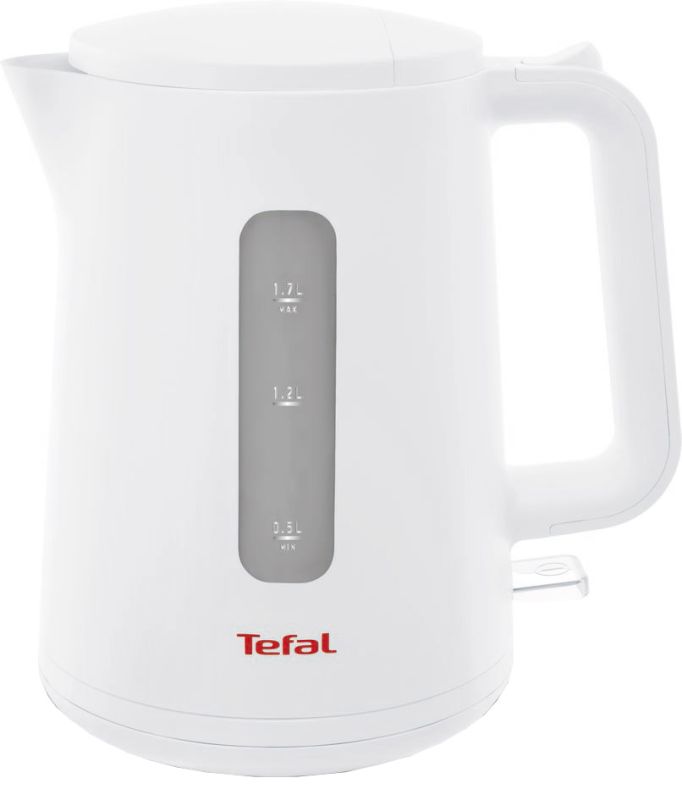 Электрочайник Tefal Element 1.7л, пластик, белый