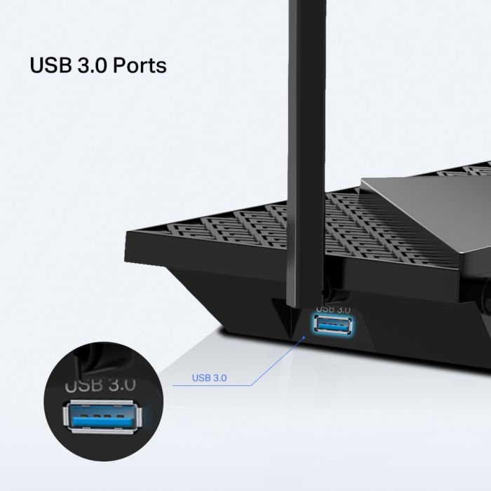 Маршрутизатор TP-LINK ARCHER AX72 PRO AX5400, 3xGE LAN, 1x2.5GE WAN/LAN, 1xGE WAN/LAN, 1xUSB 3.0, MESH