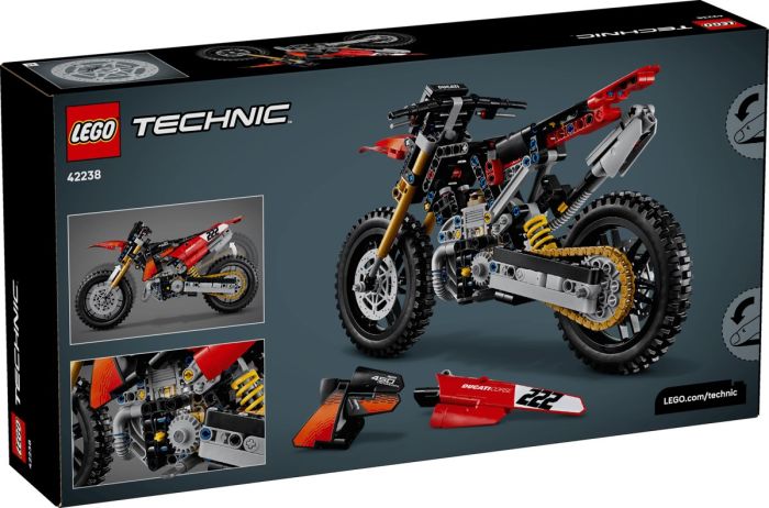 Конструктор LEGO Technic Мотоцыкл Ducati Desmo450 MX Factory