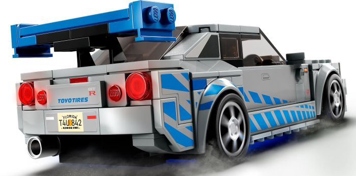 Конструктор LEGO Speed Champions Двойной форсаж. Nissan Skyline GT-R
