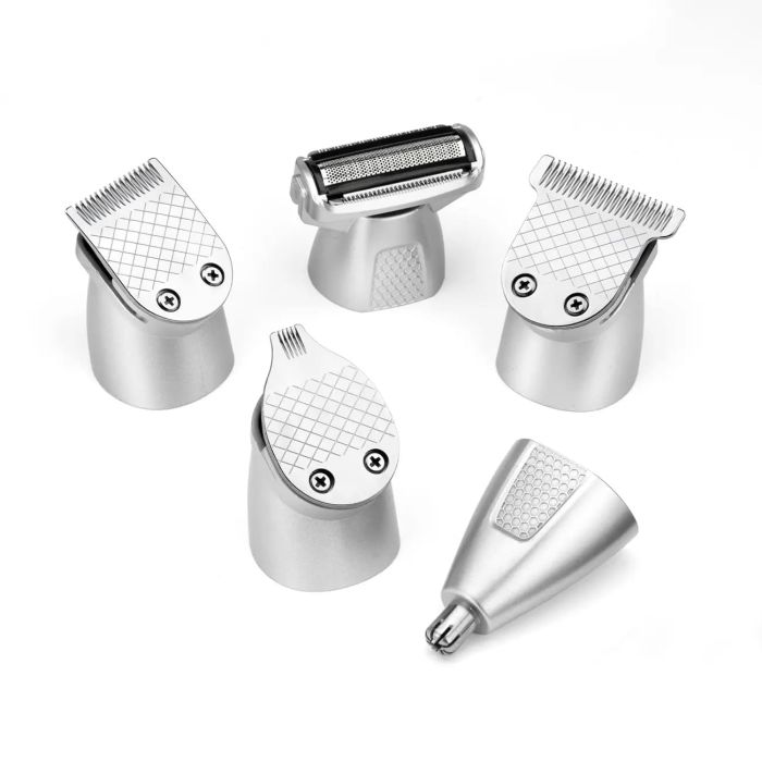 Набор для стрижки Babyliss Lithium Power для бороды, усов, головы, носа и тела, акум., вибрационный мотор, насадок-10, сталь, черный
