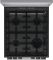 Плита Gorenje комбінована, 70л, 50x60см, металева кришка, дисплей, IconLed, емальовані, сірий