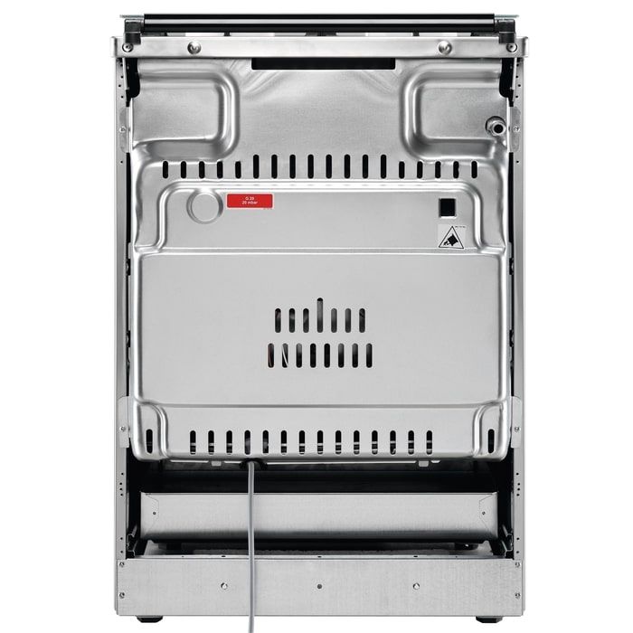 Плита Electrolux газовая, 59л, 60x60см, чугун, нерж