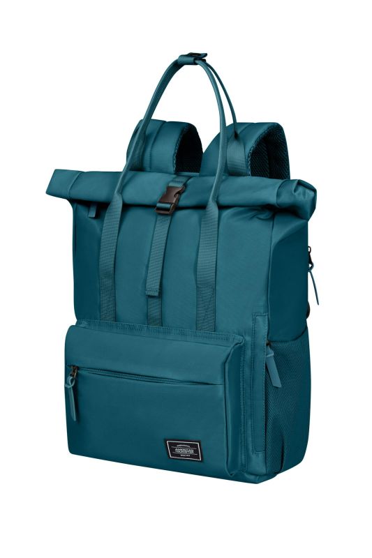 Рюкзак жіночий для ноутбука 15.6", American Tourister, Urban Groove tote backpack UG25, поліестер, 20.5л, аквамарін