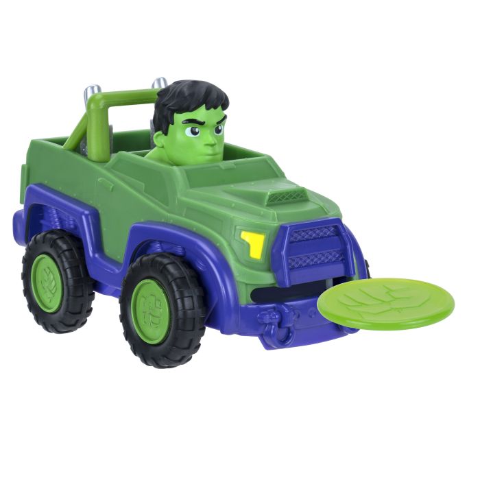 Машинка Spidey Little Vehicle Disc Dashers Халк (Hulk)