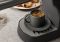 Кавоварка Electrolux ріжкова, 1л, мелена, ручний капуч, LED-дисплей, підігрів чашок, чорний