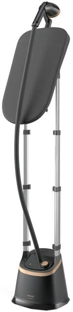 Відпарювач Philips вертикальний 3000 Series, 2000Вт, 2000мл, постійна пара - 40гр, стійка,вішалка, керам. підошва, чорний
