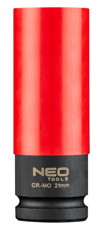 Набір торцевих насадок Neo Tools 1/2", 17,19,21мм 3шт