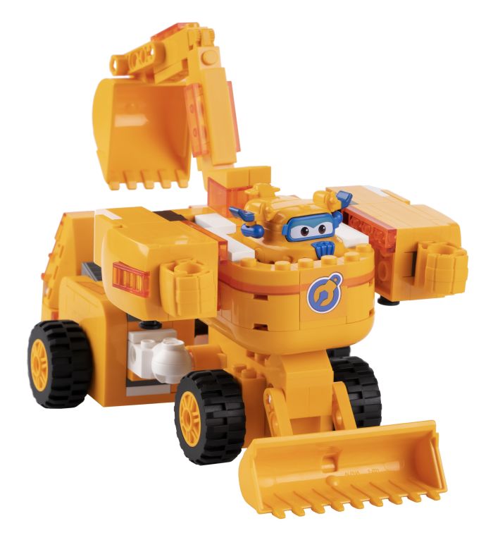 Конструктор-трансформер Super Wings Small Blocks 2-in-1 Buildable Transforming Vehicle Донни (Donnie)