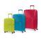 Чемодан American Tourister, Soundbox, полипропилен, средний, 67см, 71.5/81л, TSA, 4 колеса, EXP, тёмно-синий