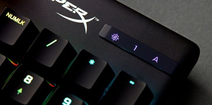 Клавиатура механическая HyperX Alloy Origins PBT 104key, AqUK, USB-A, EN/UA, RGB, черный