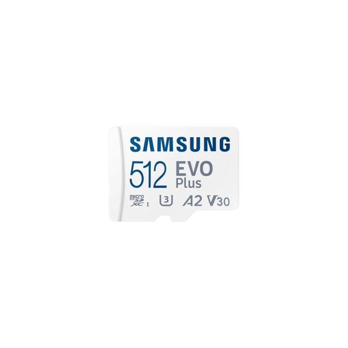 Карта пам'яті Samsung microSDXC 512GB C10 UHS-I R160/W120MB/s Evo Plus